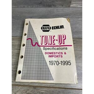 NAPA Echlin Tune-Up Specifications Manual 1970-1995 Domestics Imports AP-1-95